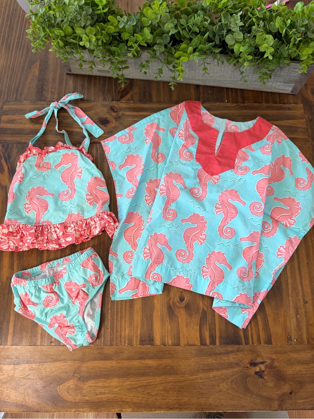 3/4T Toddler swim suit & cover up